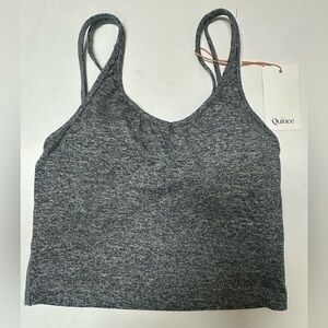 Quince Charcoal Heather Tank Top